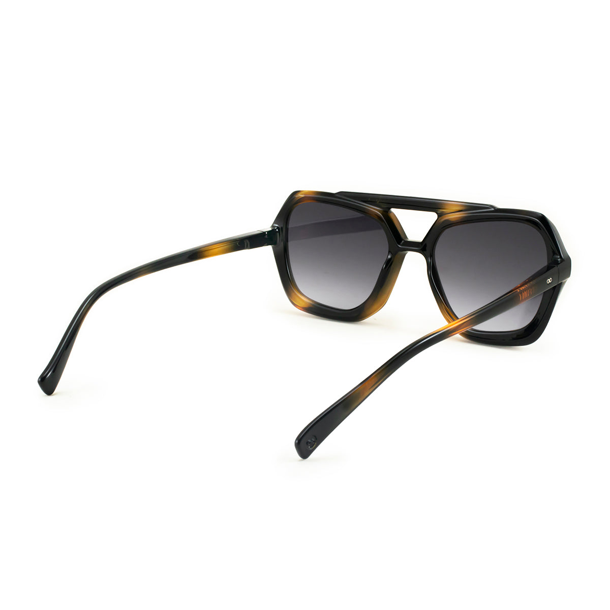 ÓCULOS DE SOL TIGER - Tartaruga - Lente Gradiente Cinza