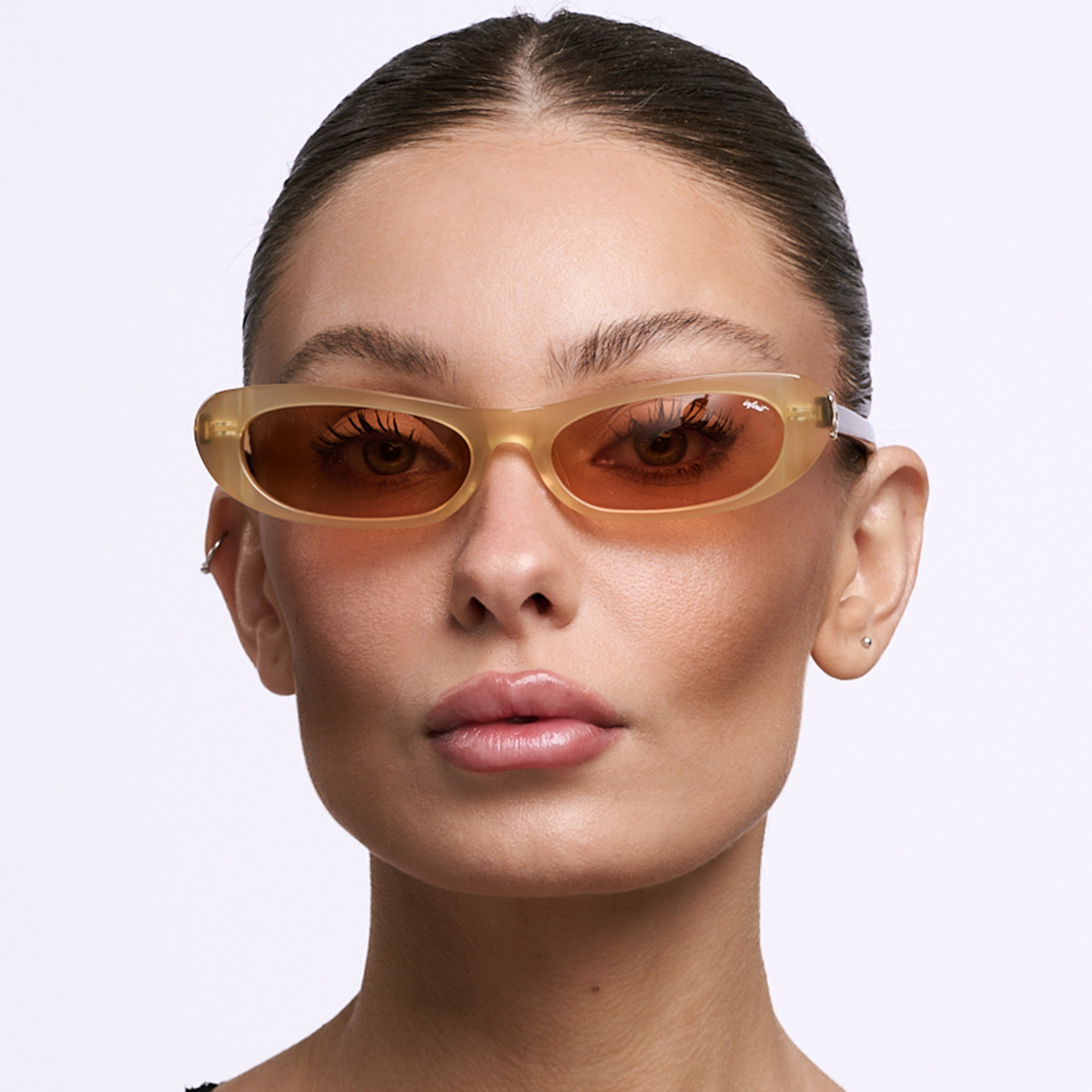 ÓCULOS DE SOL Trinity - Champanhe Havana - Lente Torrado