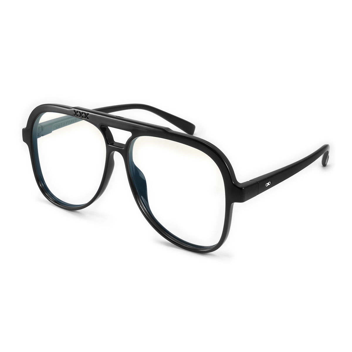 ÓCULOS DE GRAU Triple XXX - Preto Brilhante