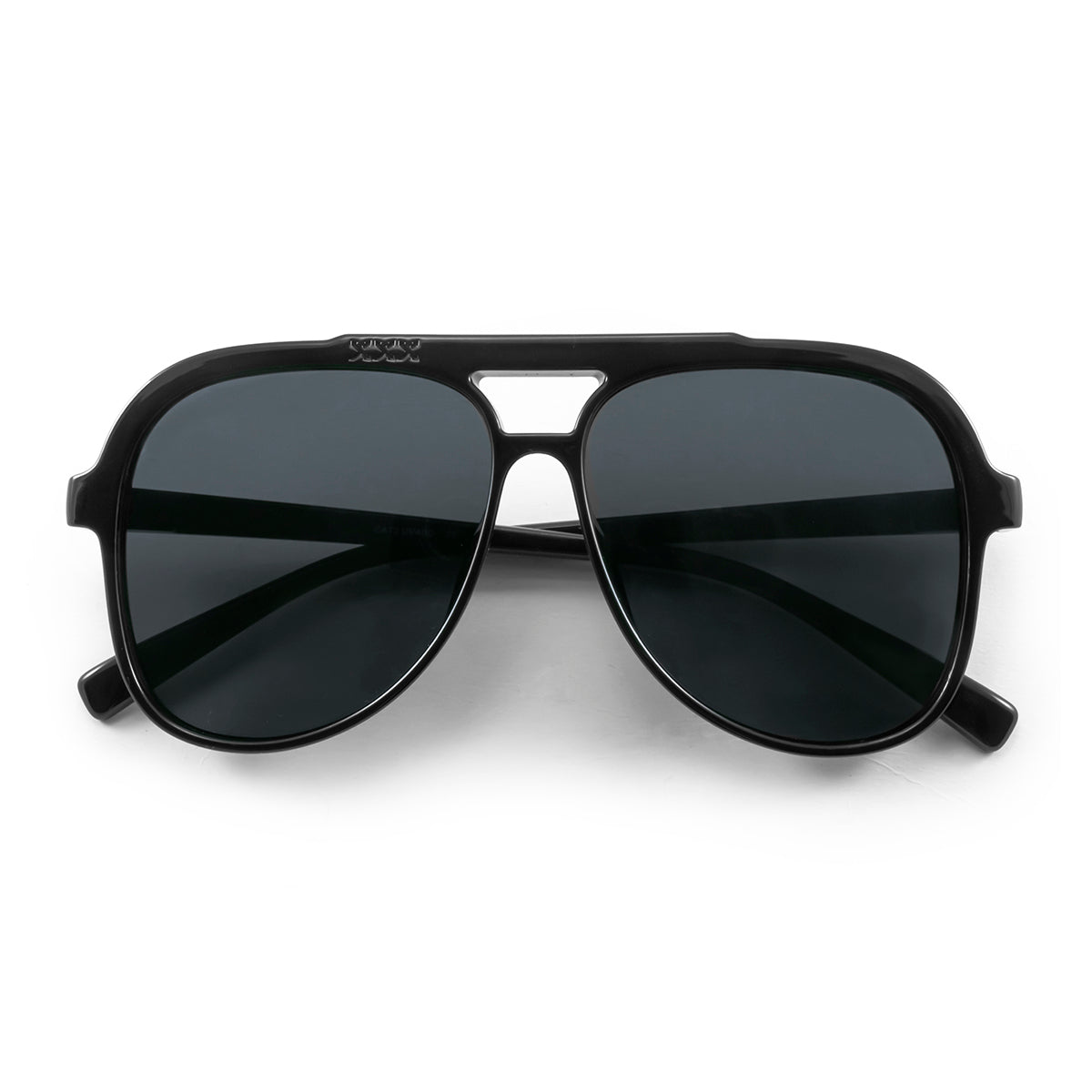 ÓCULOS DE SOL Triple XXX - Preto Brilhante - Lente Polarizada Cinza