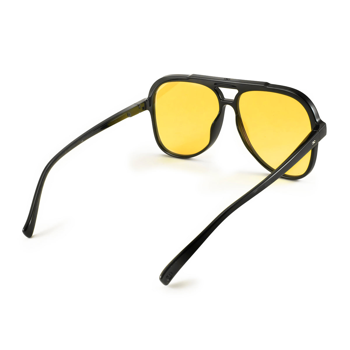 ÓCULOS DE SOL Triple XXX - Preto Brilhante - Lente Amarela