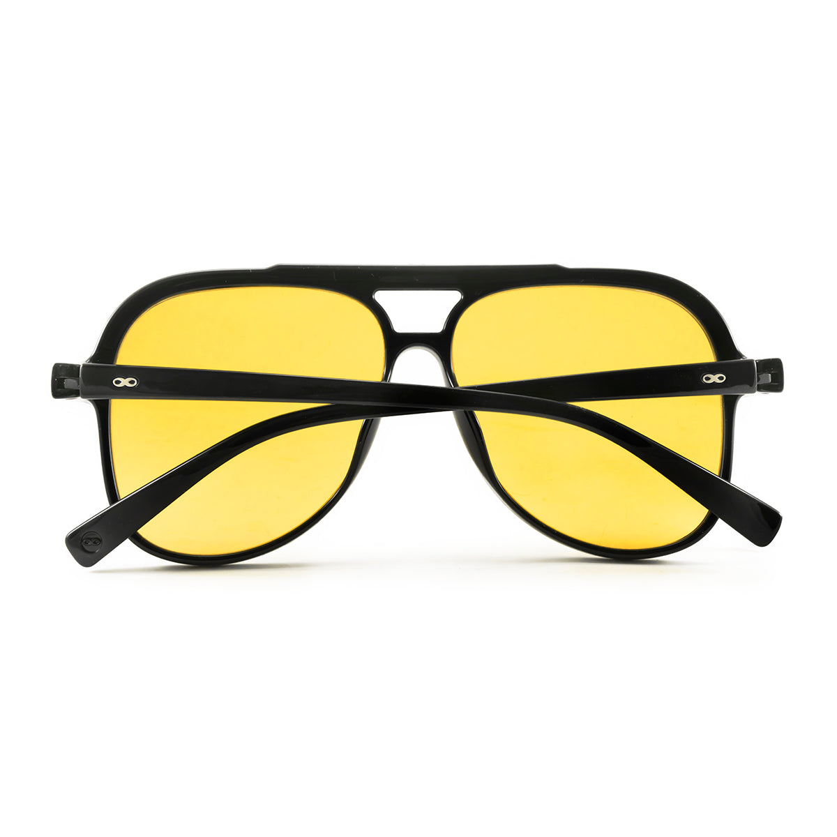 ÓCULOS DE SOL Triple XXX - Preto Brilhante - Lente Amarela