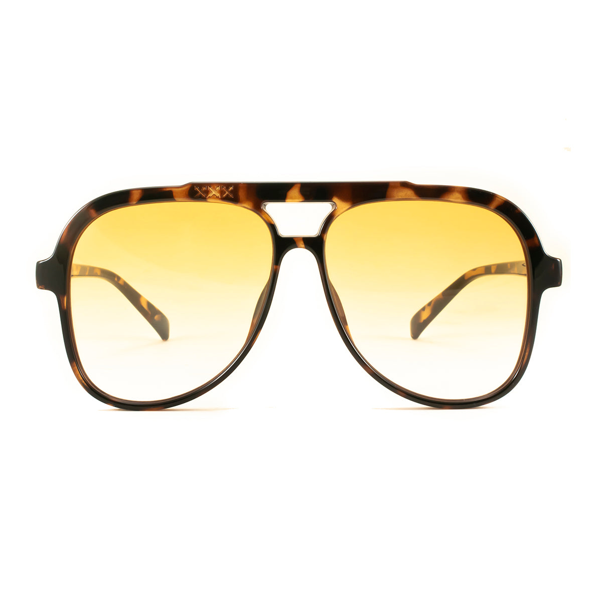 ÓCULOS DE SOL Triple XXX - Tartaruga - Lente Degradada Laranja