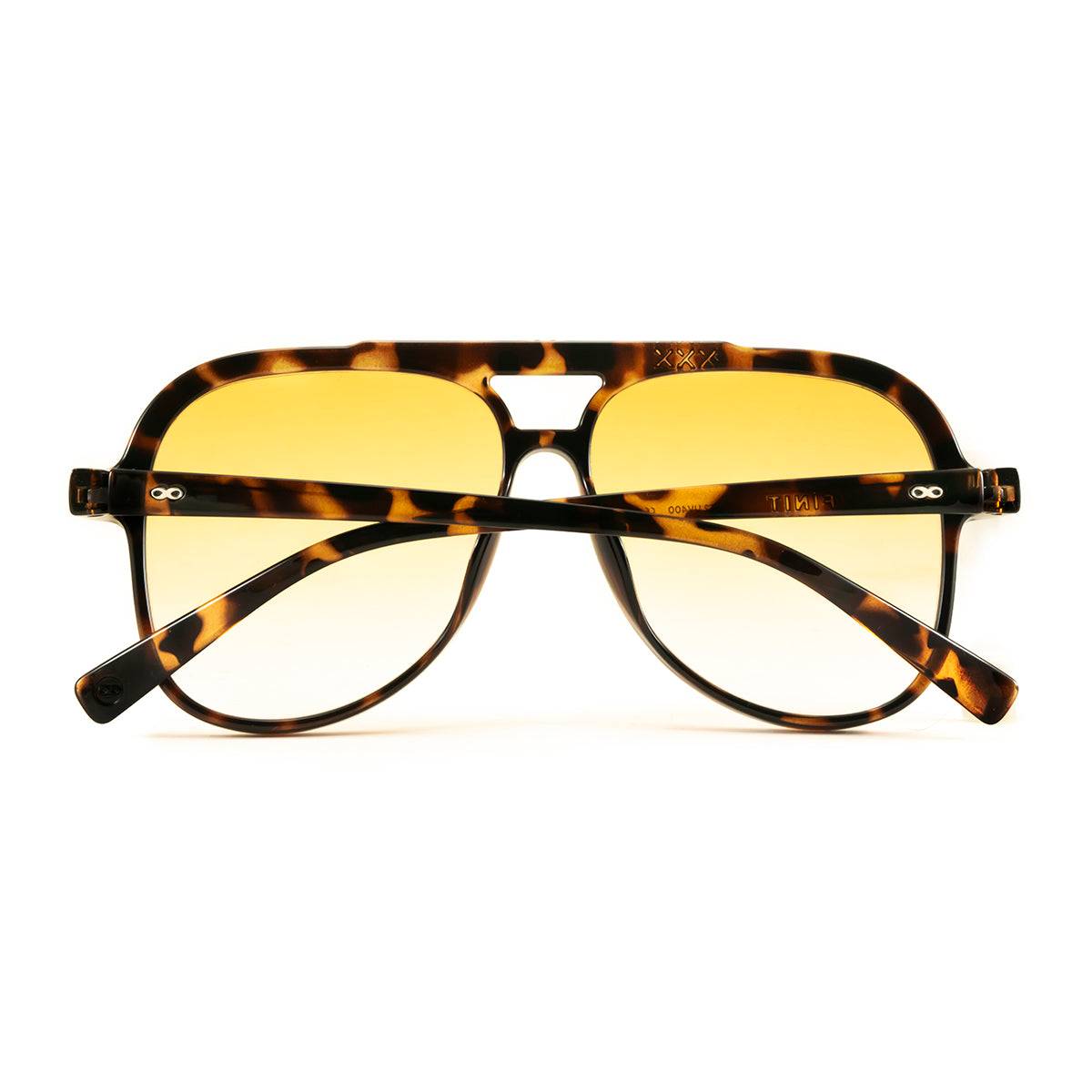 ÓCULOS DE SOL Triple XXX - Tartaruga - Lente Degradada Laranja