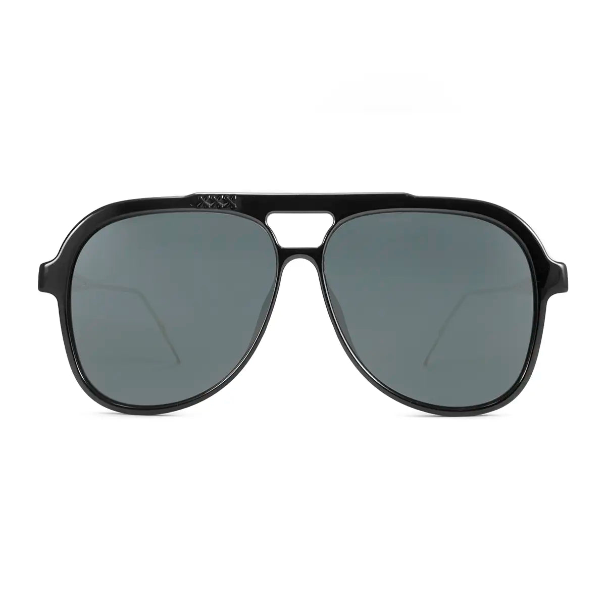 Óculos de sol Triple XXX - Special Metal Edition - Preto Brilhante - lente cinza