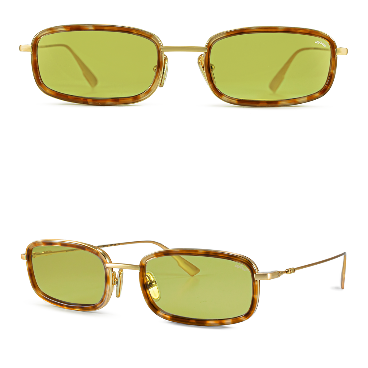 Óculos de sol Tyler - Havana - Lente Verde