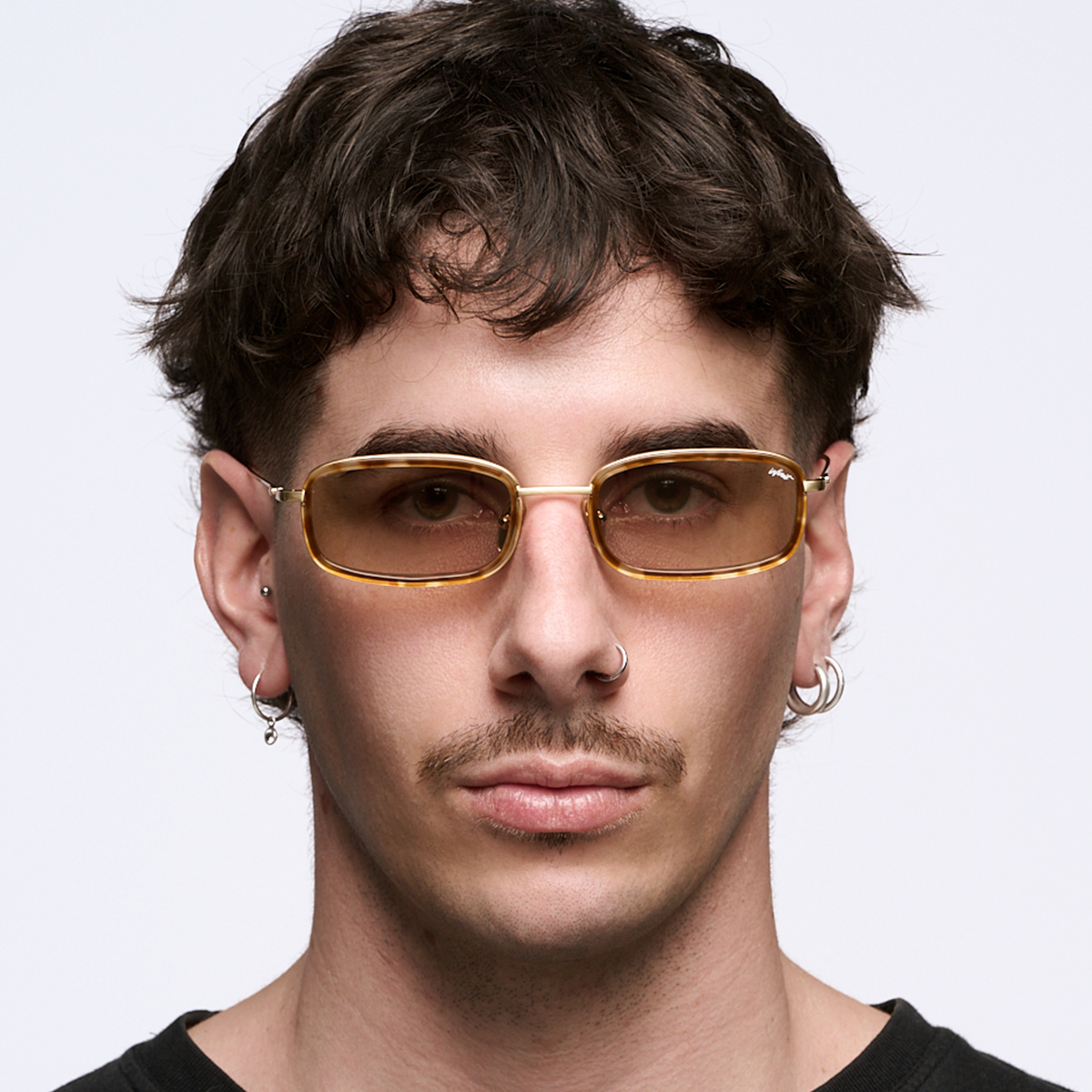 Óculos de sol Tyler - Havana - Lente Verde