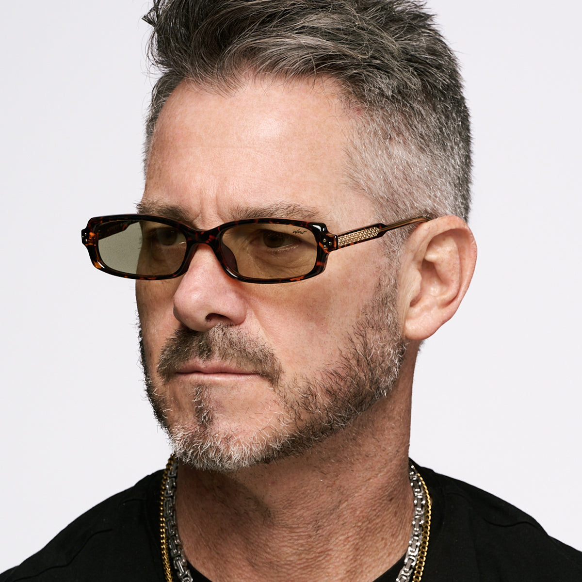 ÓCULOS DE SOL Virgil - Havana - Lente Verde