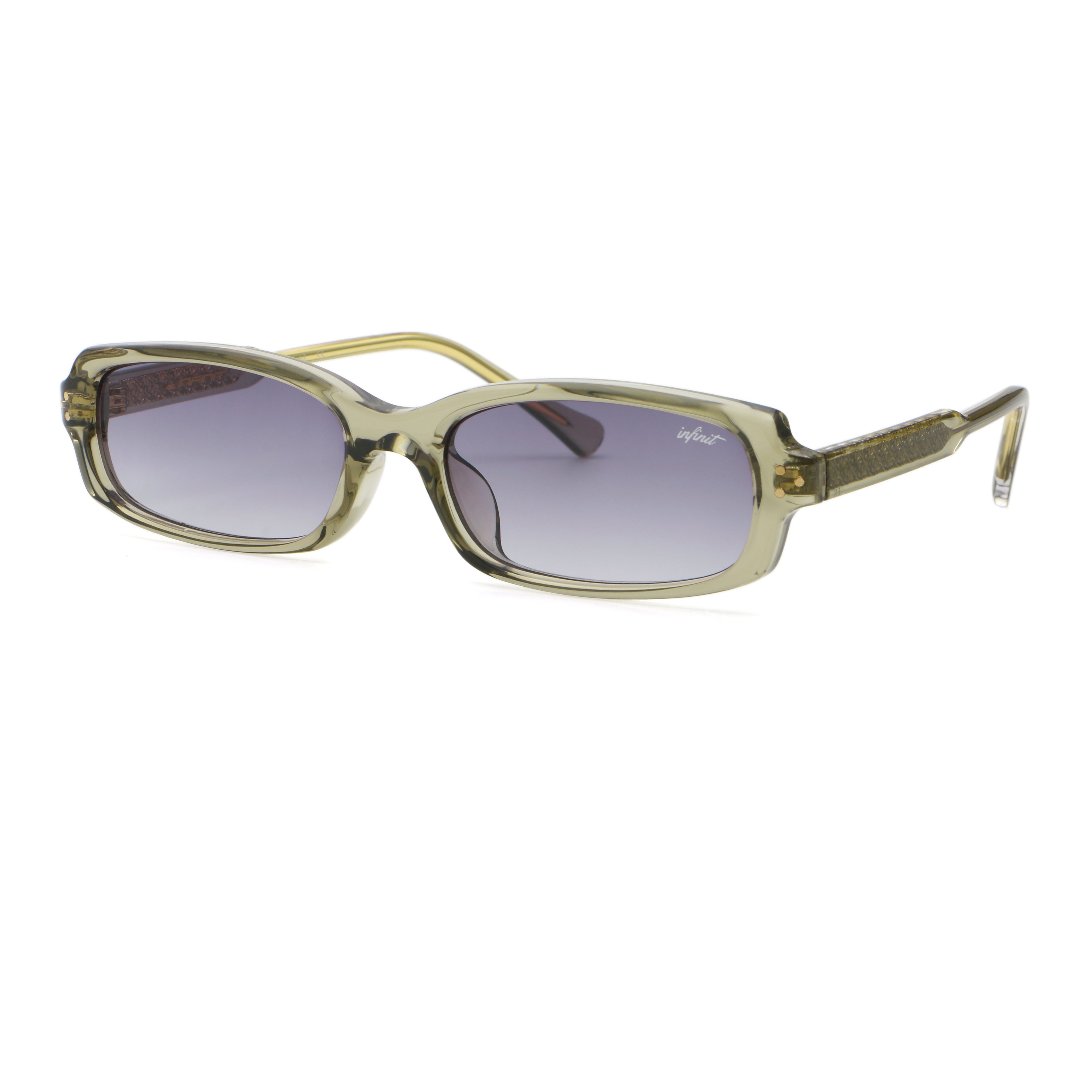 ÓCULOS DE SOL Virgil - Cinza Claro - Lente Roxo Degradada