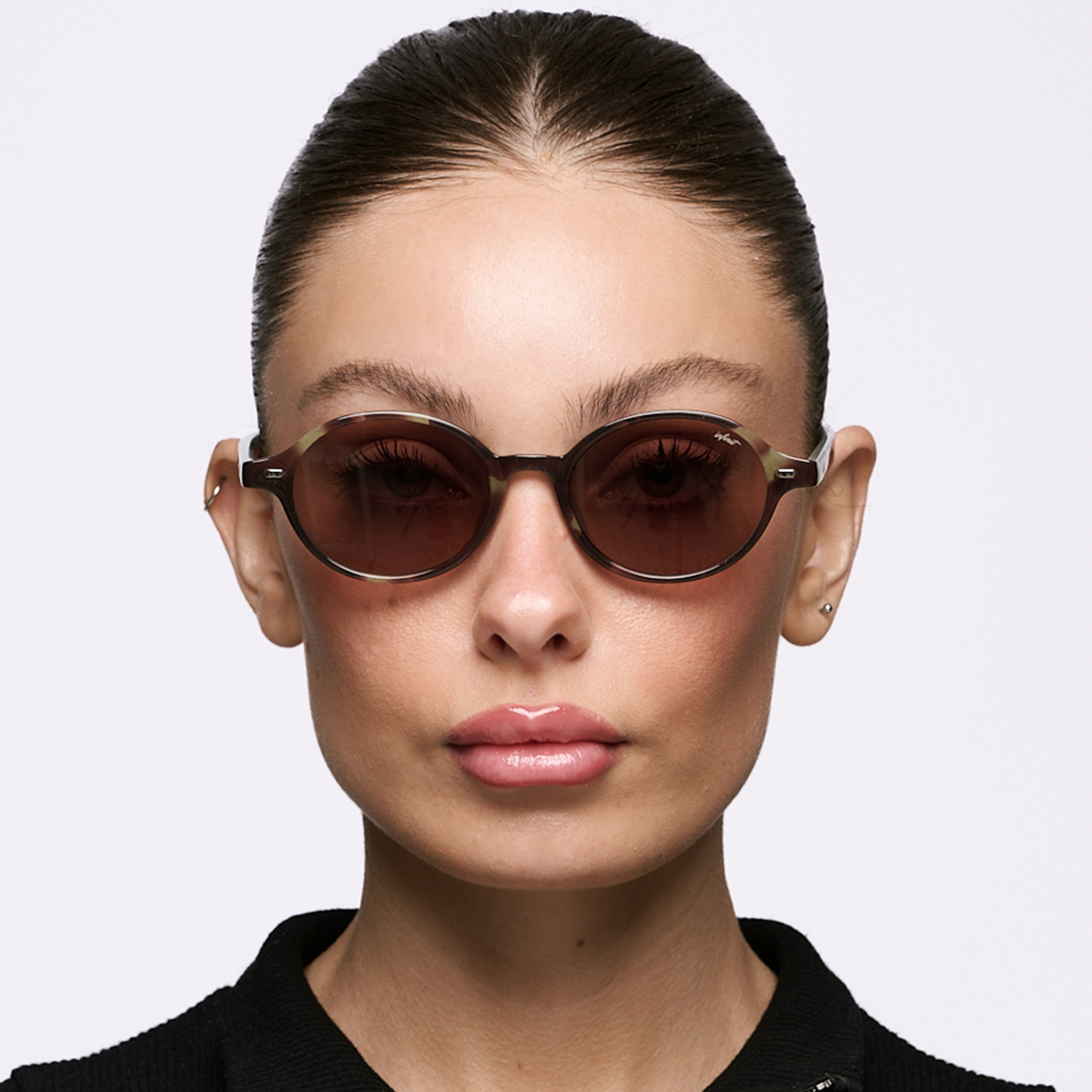 ÓCULOS DE SOL Vizu - Verde Havano - Lente Cinza Degradada